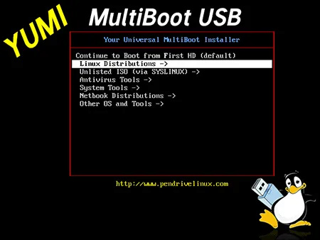 YUMI - Cree unidades USB arrancables fácilmente en Windows Yumi-b10