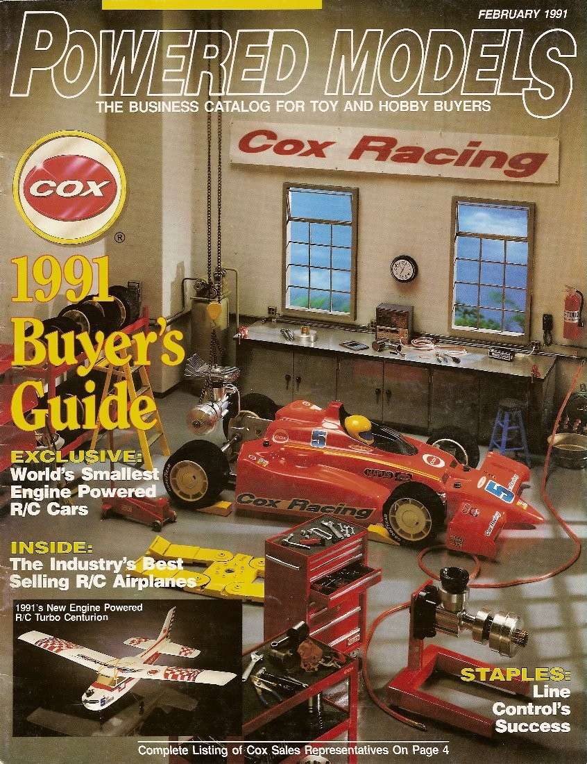Cox 1987 catalog and cox 1983 catalog 91fron11