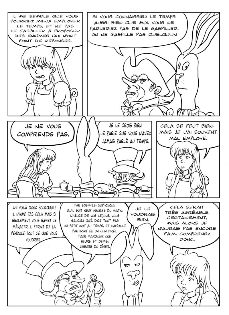 BD - Alice au pays des merveilles - Tome 2 - Page 5 Page_411