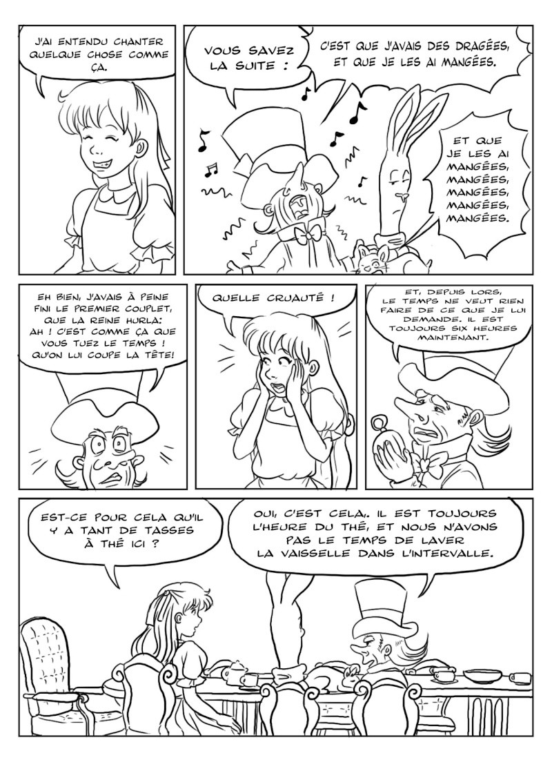 BD - Alice au pays des merveilles - Tome 2 Page_413