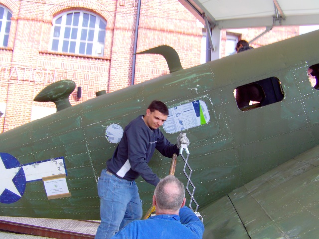 Réparation du Becchcraft C 45 Imag0330