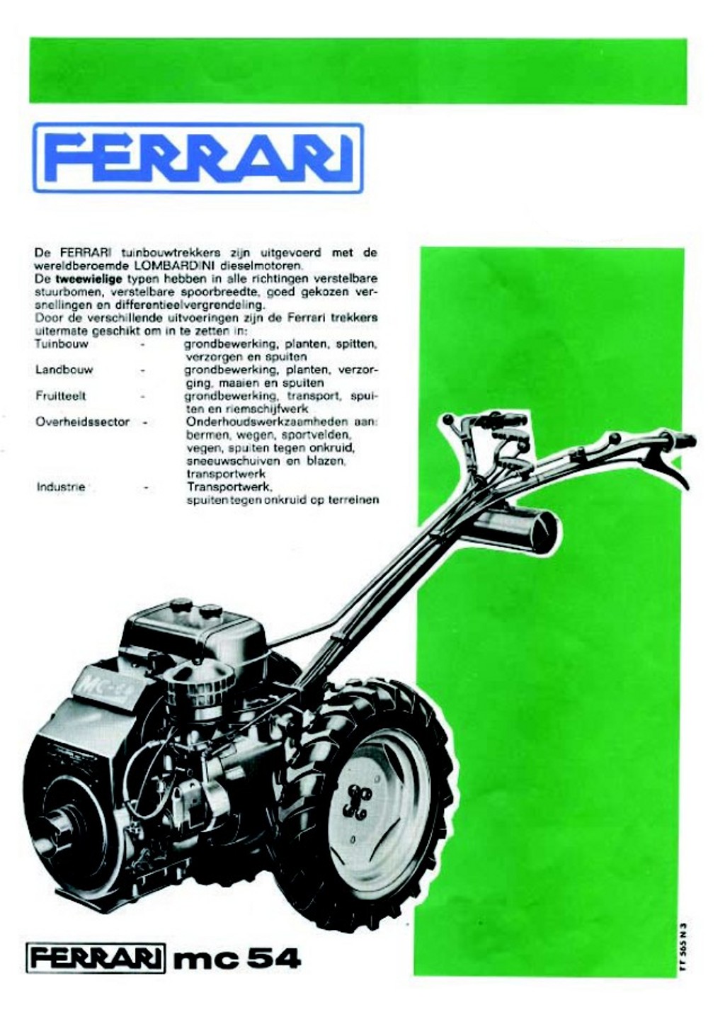 Publicité Ferrari 311