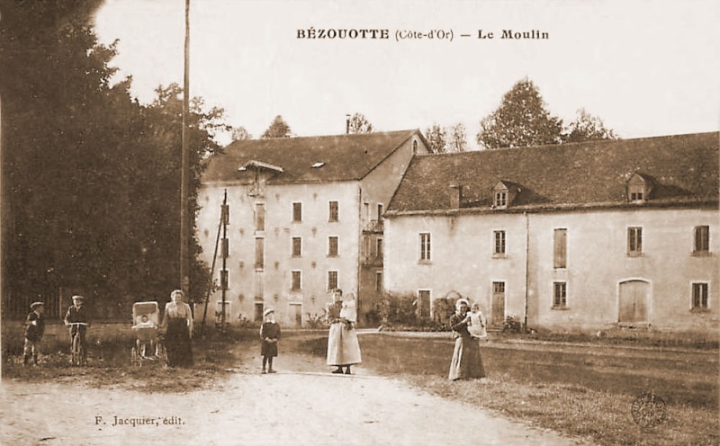 Dt 21: Côte-d'Or Moulins de Bézouotte Bassot frères à Renéve Moulin13