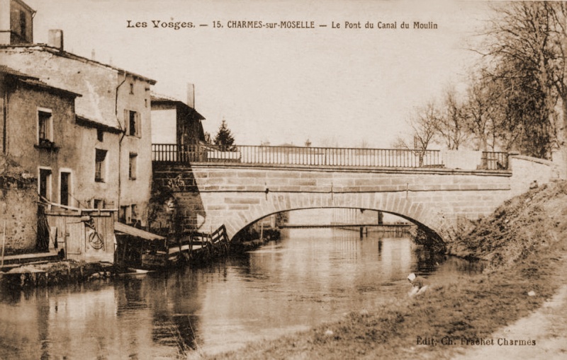 Dt 88: Vosges Moulin de charmes Cadet frères Moulin18