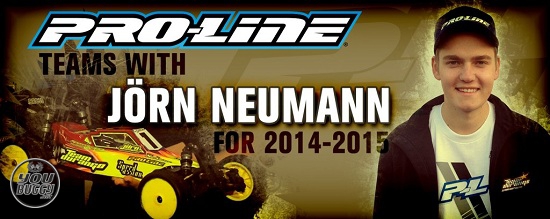 News: Pro-Line Teams with Jorn Neumann for 2014-2015 2014ne11