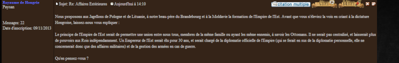 Plainte du Brandebourg envers l'électeur de Bohème, majesté d'Hongrie Preuve10
