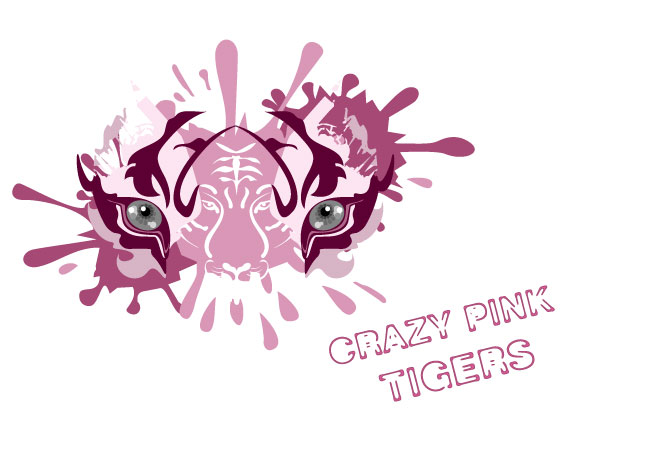 Mug Crazy Pink  ! Tigre10