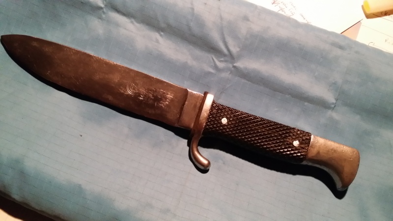 Restauration d'une Epave couteau HJ 20140122