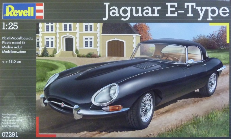 jaguar type E revell 1/25 07291_10