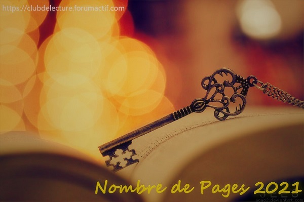 Challenge NOMBRE DE PAGES 2021 Nbr20210