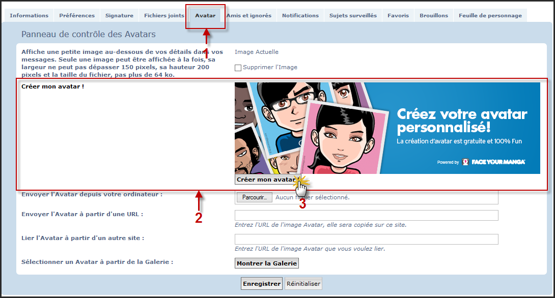Exclusivité Forumactif: Possibilité de créer un avatar personnalisé directement sur le forum 30-01-10