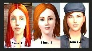 Comparing Sims 2, Sims 3 and Sims 4 Vidkid11