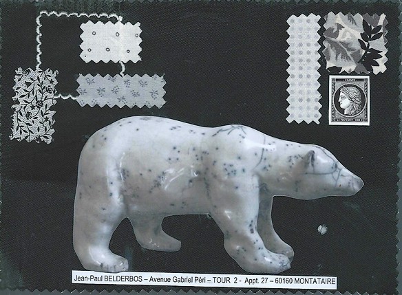 Merci Dentellebleue - Série 170 ans du 1er timbre et animaux raku 529