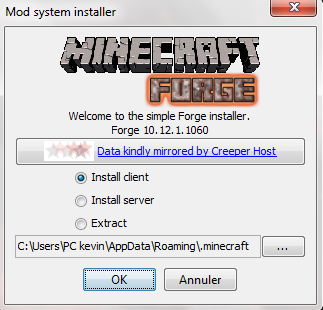 Installer forge / Installer un mods Um_tut10