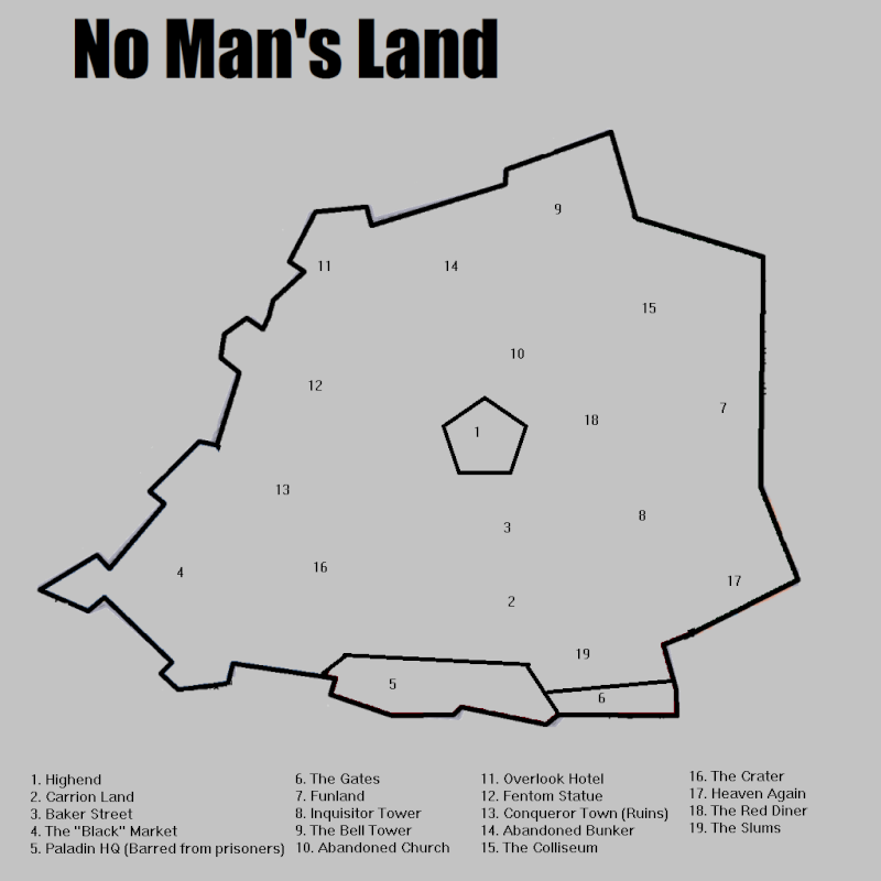 No Man's Land: Lore Map10