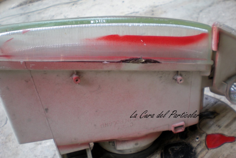 Alessio Vs. Ripristino Fiat Seicento Sporting ! Sanding paint! COMPLETO Fanali10