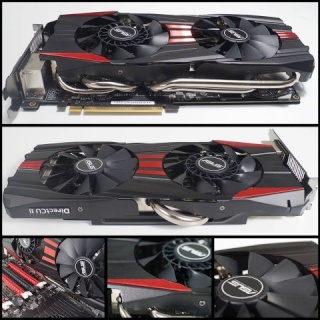 [[VENDIDA]] Tarjeta grafica NVIDIA ASUS GTX 780 OC Direct CUII 3Gb GDDR5 V2.1 Asus7810