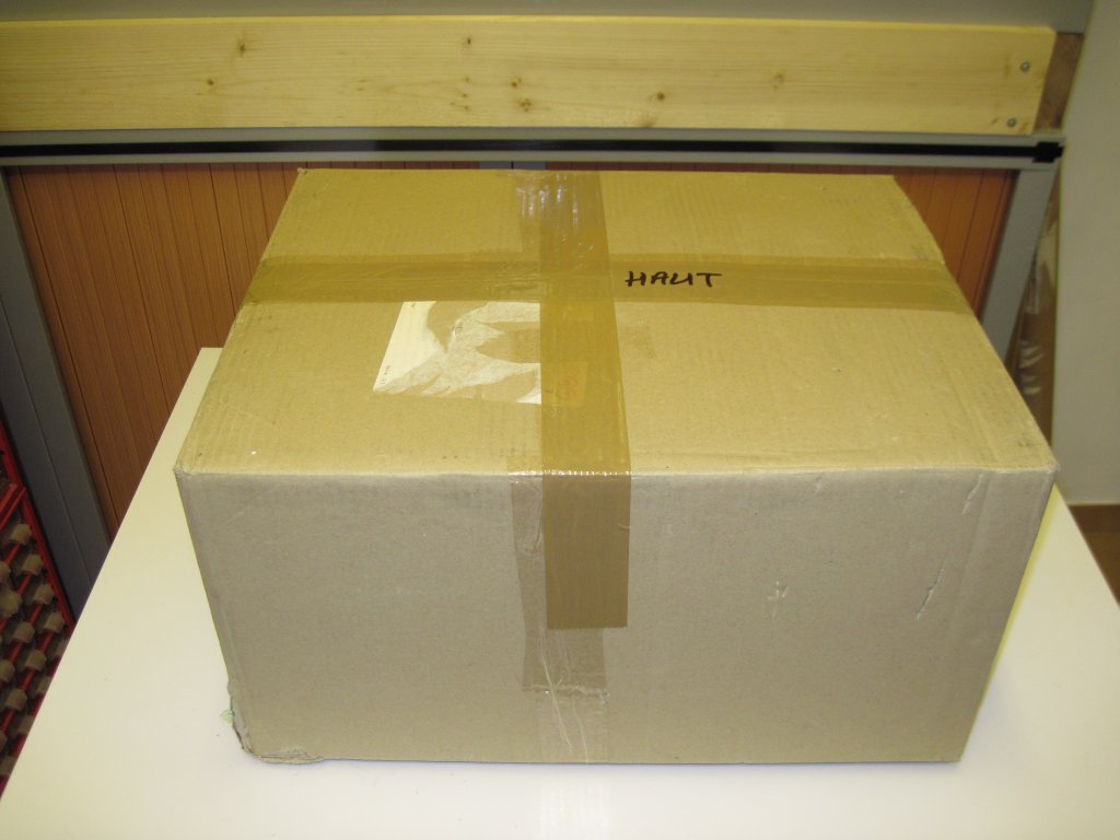 L'emballage d'une platine à expédier selon Arch Emball23