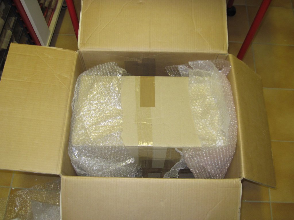L'emballage d'une platine à expédier selon Arch Emball26
