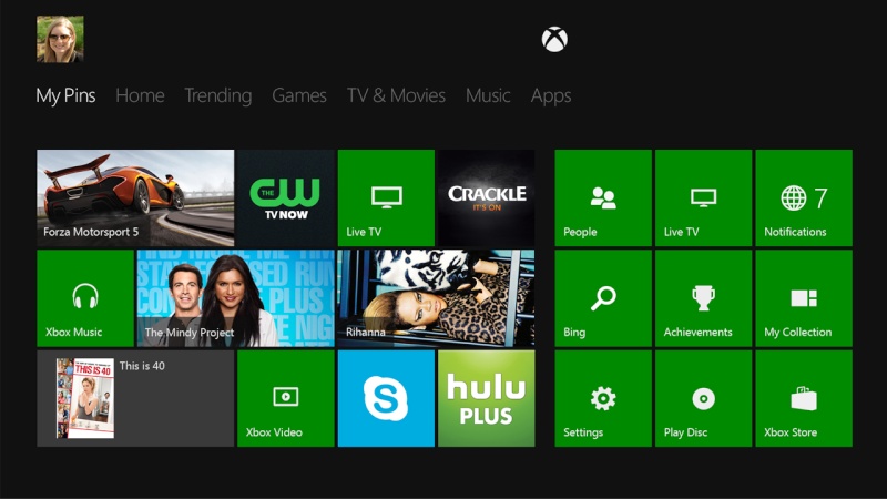 Xbox One et son interface en vidéo ! Xbox-o10