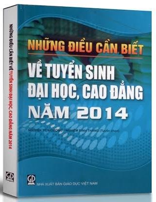 Cẩm nang tuyển sinh ĐH-CĐ 2014 201410