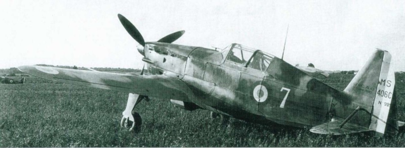 Morane Saulnier MS 406 n° 929 (L-958) - Montpellier, juin 1940 - ex GC III-6 92911