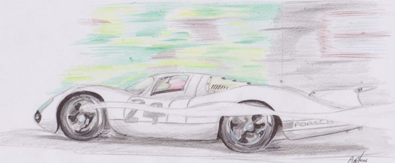 Mes dessins de Porsches ( + autres :D ) 10031010