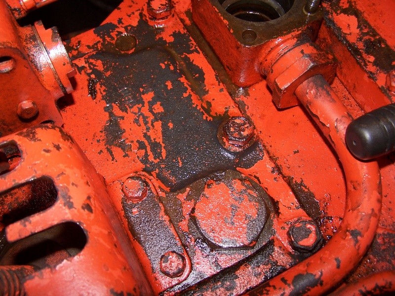 Vidange hydraulique tracteur