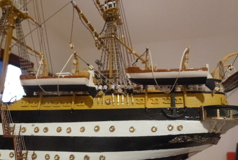 Il mio primo cantiere navale, Amerigo Vespucci, scala 1/100 DeA - Pagina 12 P1020912