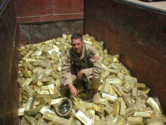 Impresionante Tesoro en barras de Oro encontrado por los militares de Estados Unidos!! FOTOS 11757210