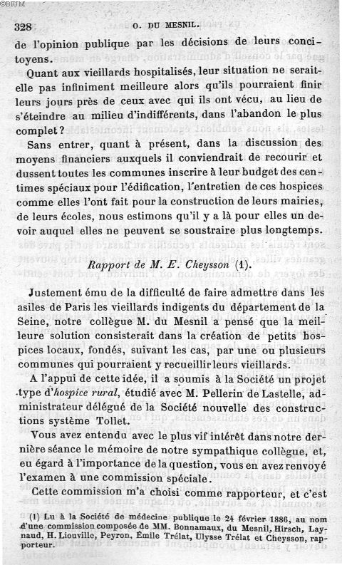 hospice - La création de l’Hospice Intercommunal de FONTENAY-SOUS-BOIS Hospic15