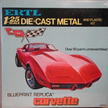 Boxarts corvette C3 (de 1968 à 1982) 1ertl811