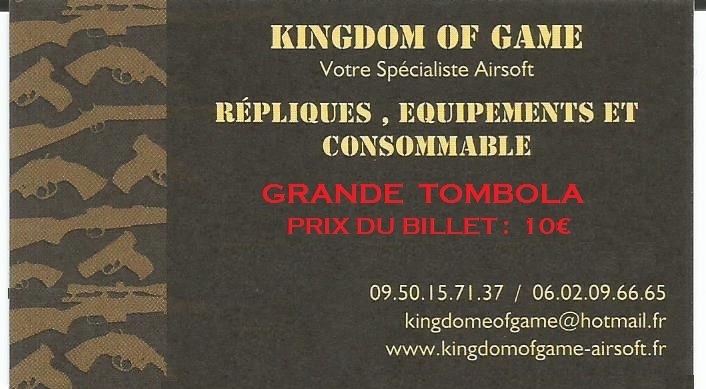 Tombola chez Kingdom Of Game Tombol12