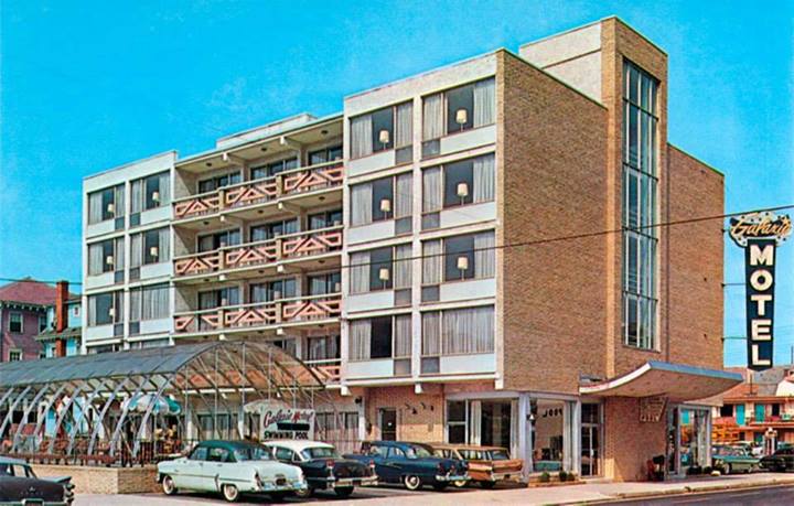 Motels - Hôtels 1940's - 1960's 10002410