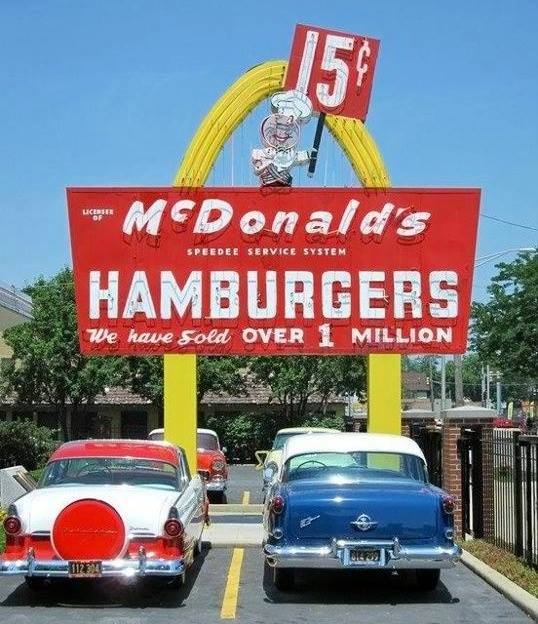 Original Mc Donald's - 1953 - Downey, California 15216910