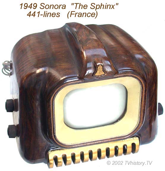 Téloches.... Vintage televisions - 1940s 1950s and 1960s tv - Page 3 1949-f10