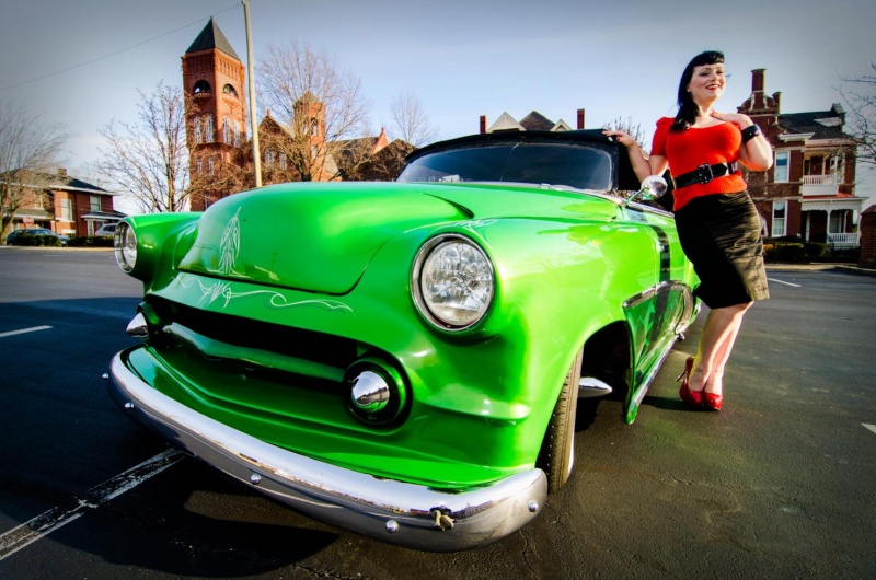 1954 Chevrolet convertile - Butch Whitaker 54kust11