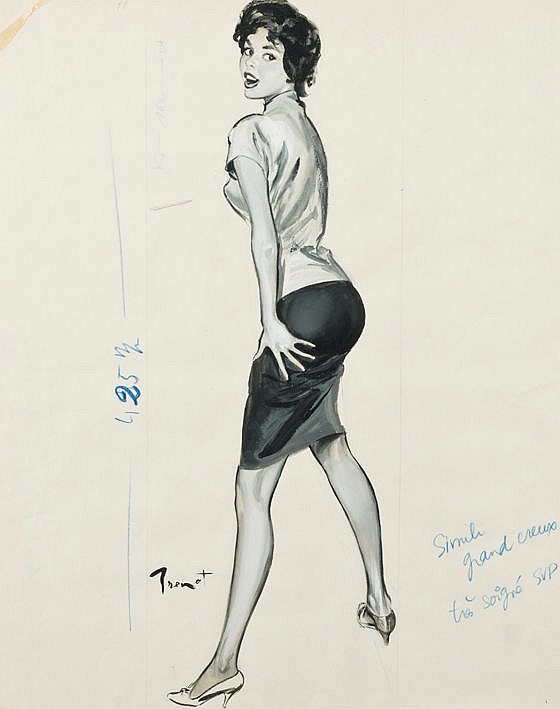 Vente en enchère en ligne d'une partie de la collection de design 1940's et 1950's de Pierre Lescure H0837-24