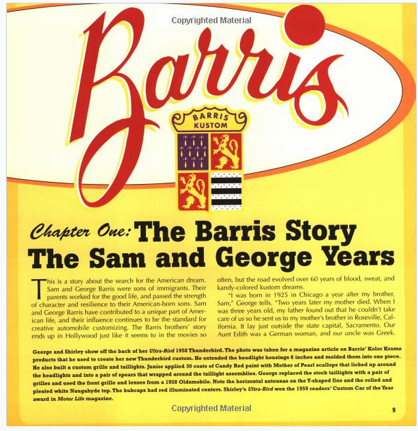 The Big Book of Barris -  David Fetherston - Motorbooks Sans-t53