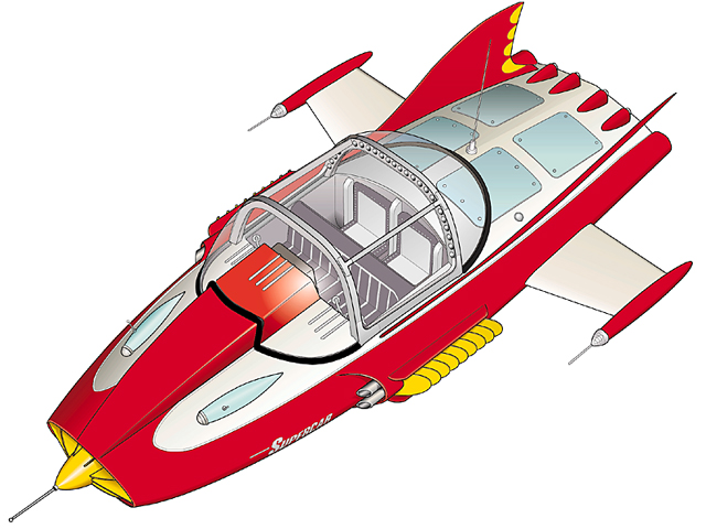 Automatic Supercar -  Gerry Anderson 1961 - 1962 Sp-sup10
