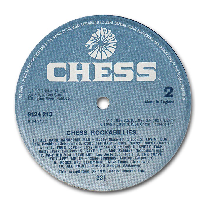 Chess Rockabillies - Fifties rockabilly to Chess, Argo & Checker records Ug-lab12