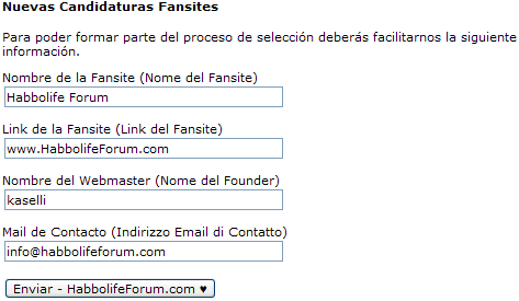 [ES] Candidature Fansites Ufficiali! 136