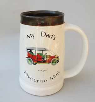 Dad's Favourite mugs. One Aquila and one Orzel probably X_aqui14