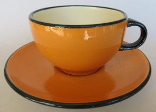 cups - Lovely colourful Temuka cups and saucers  X_temu19