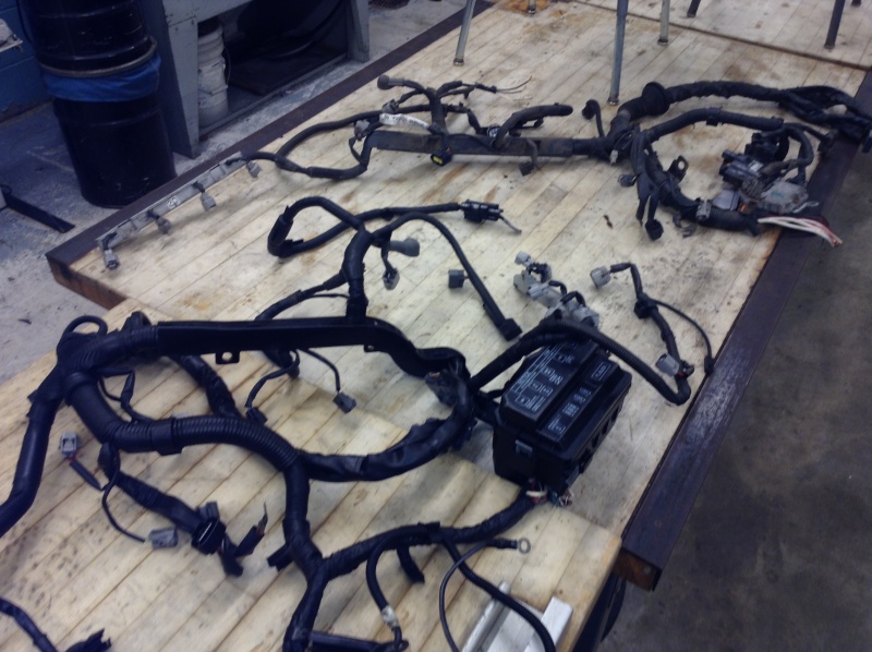 Old And slightly New (used) Engine Harness/loom 2013-145