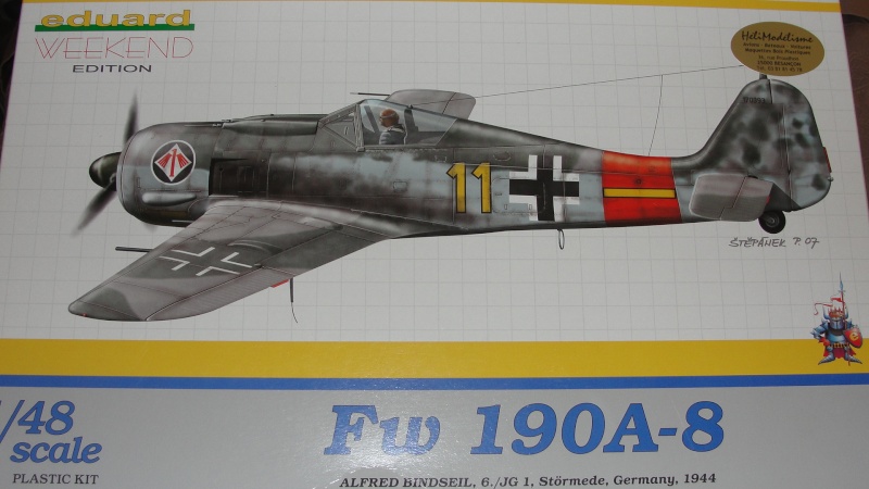 Focke - Wulf Fw 190A-8 échelle 1/48 Eduard weekend 01312
