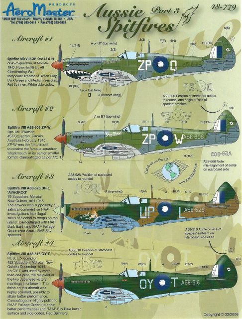 Spitfire Mk VIII > Morotaï étè 1945 (fini) 67115810