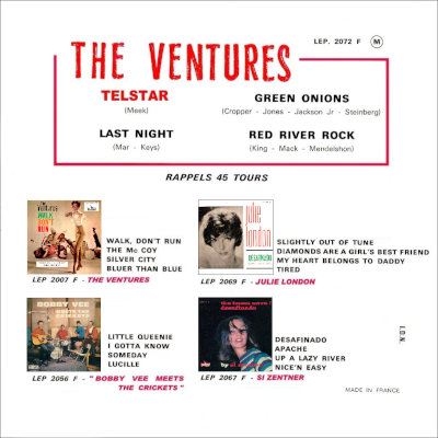ventures - Ma collection privée The Ventures Ep_ven27