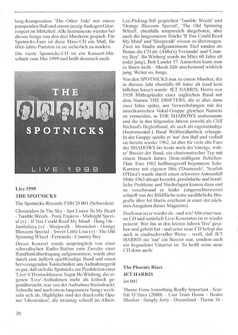 Spotnicks - revues consacrées aux Spotnicks - Page 2 Revue_77