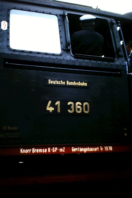 41 360 und 74 1192 auf der Westerwaldbahn 1986 1011